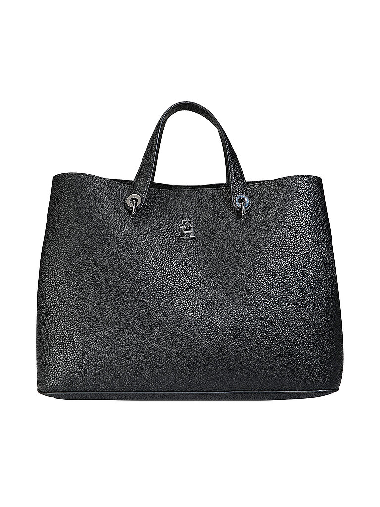 Tasche - Henkeltasche TH EMBLEM schwarz damen