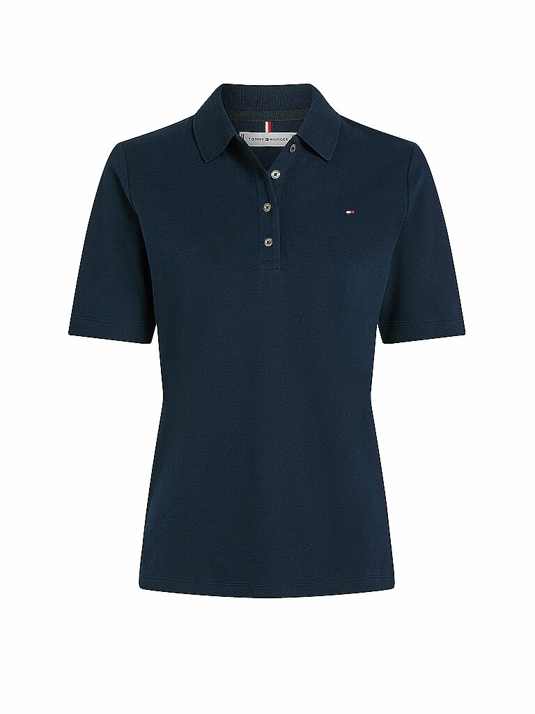 TOMMY HILFIGER Poloshirt Regular Fit 1985 dunkelblau | XS