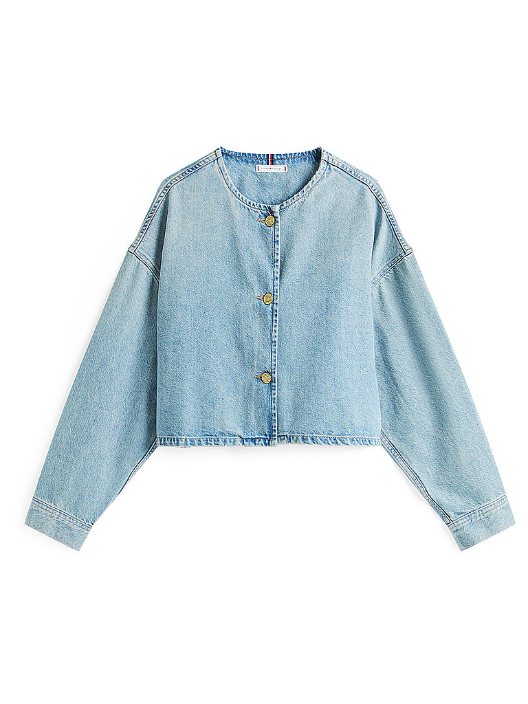 TOMMY HILFIGER Jeansjacke DNM LEX hellblau | XS/S