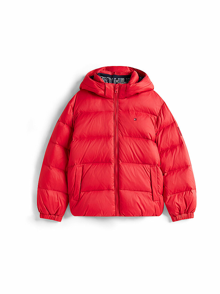 TOMMY HILFIGER Jungen Jacke  rot | 176
