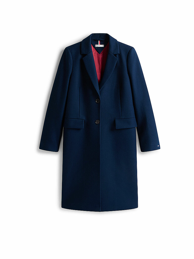 Wollmantel dunkelblau 36 damen