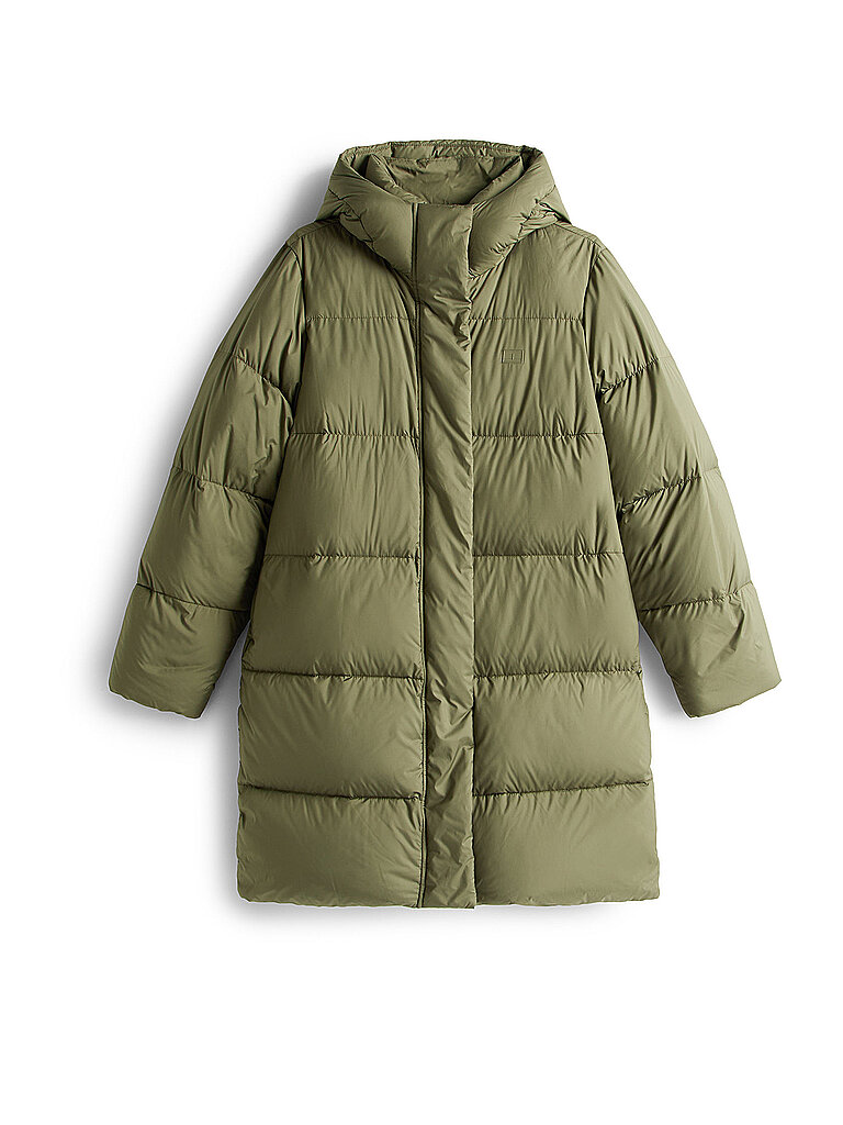 Steppmantel olive XXL damen
