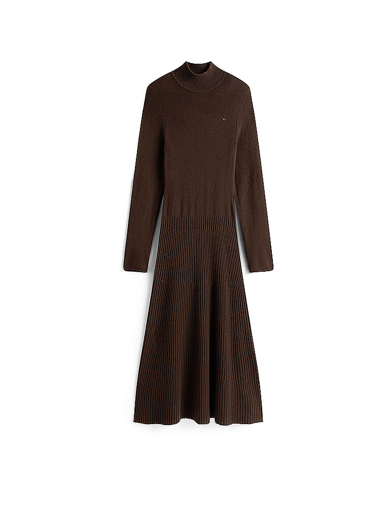 Midikleid braun M damen