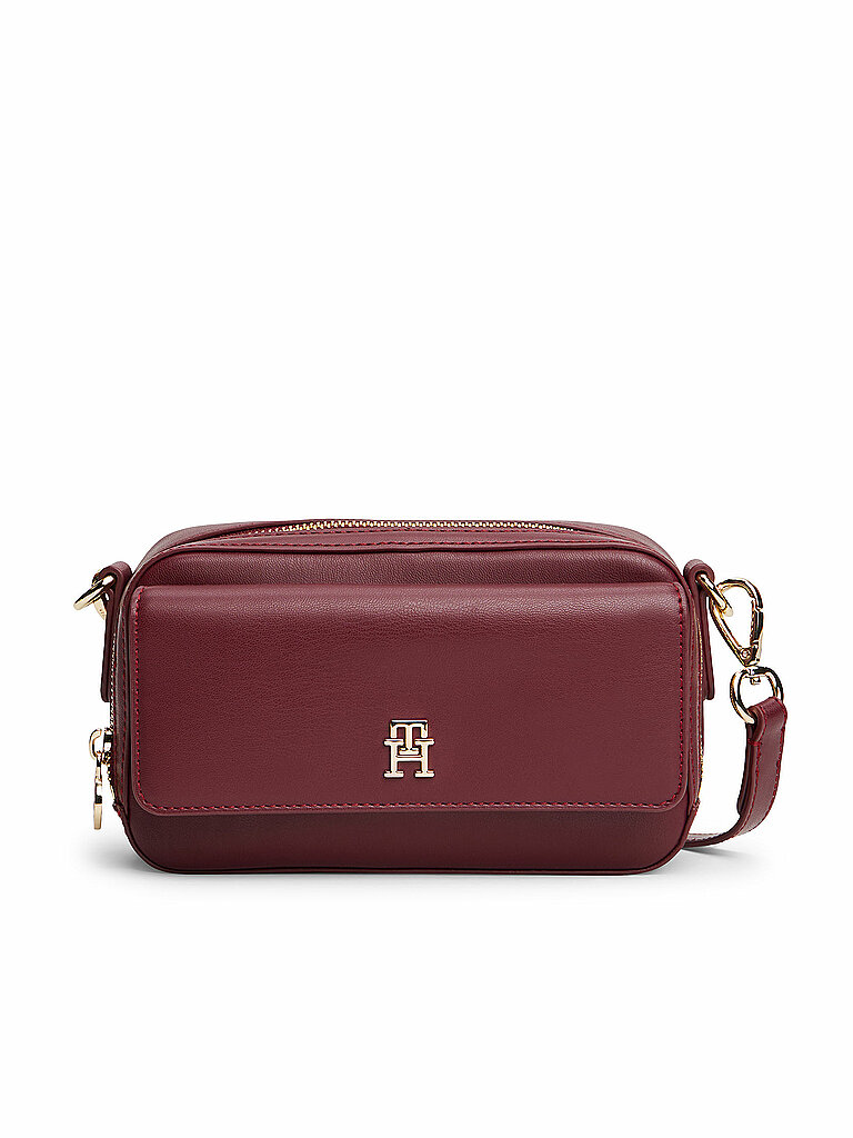 TOMMY HILFIGER Tasche - Umhängetasche TH ICON dunkelrot