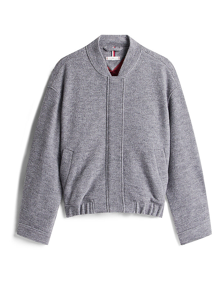 Wolljacke hellgrau 38 damen