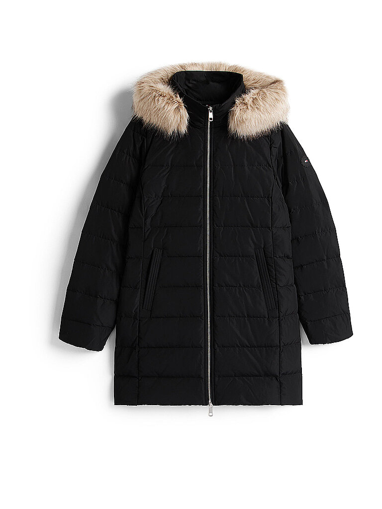Steppmantel schwarz XXL damen
