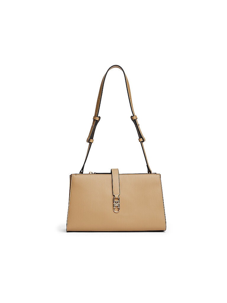 TOMMY HILFIGER Tasche - Schultertasche TH LIBRE creme