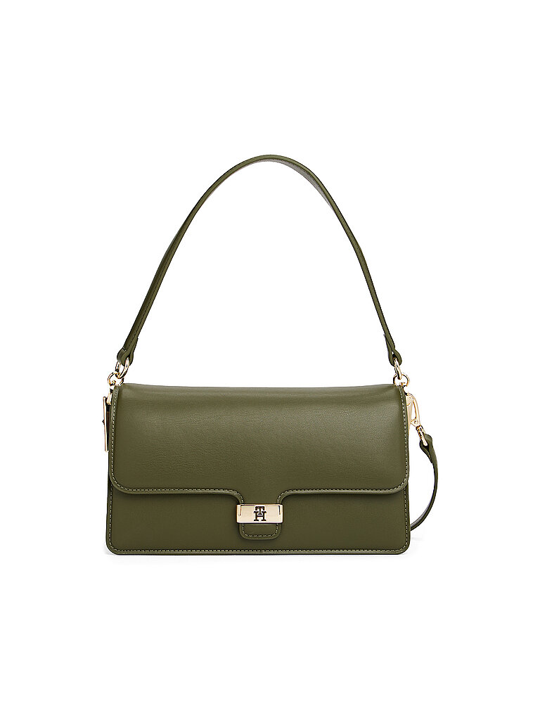 TOMMY HILFIGER Tasche - Schultertasche TH HERITAGE olive