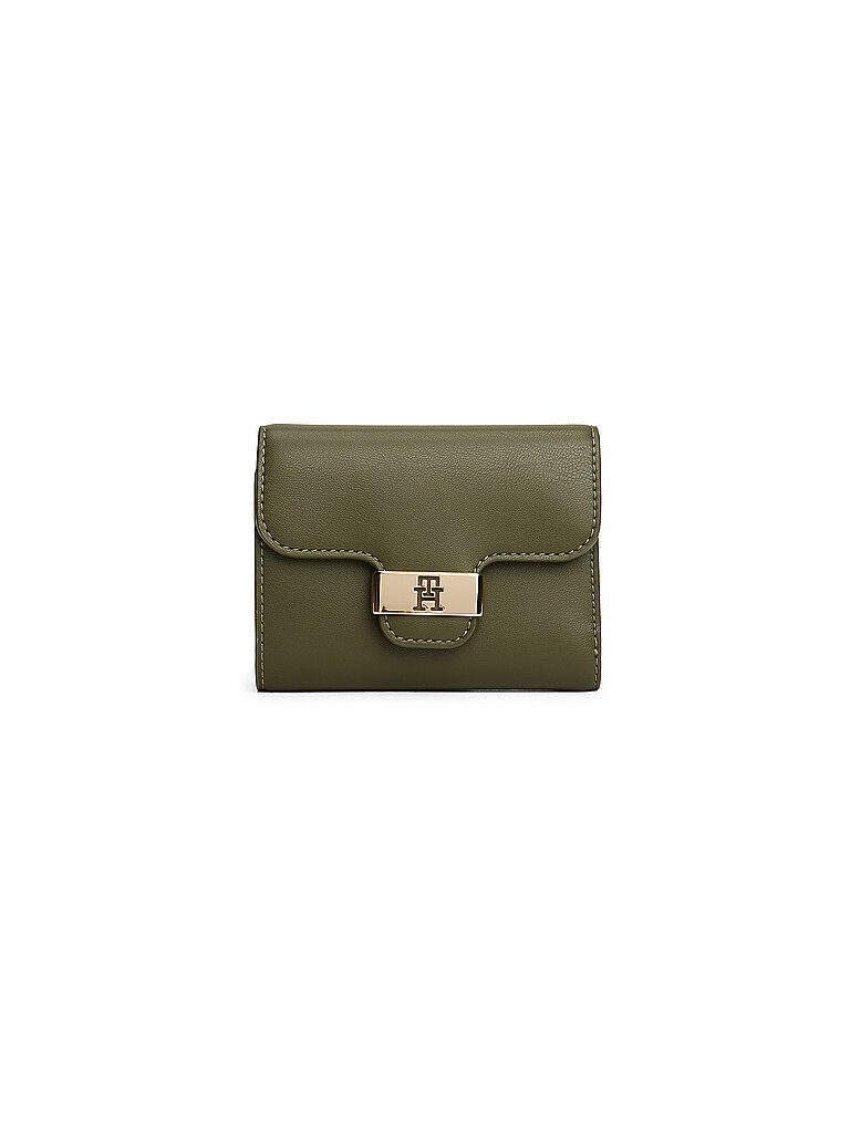 TOMMY HILFIGER Geldbörse TH HERITAGE olive