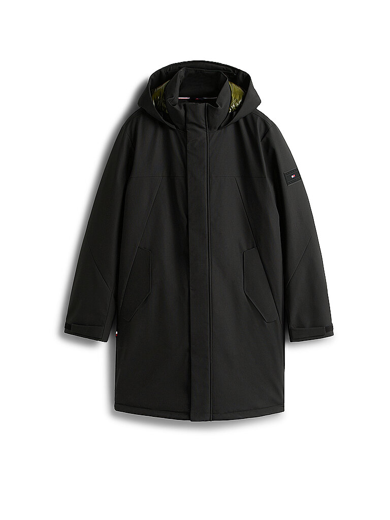 Parka schwarz L herren