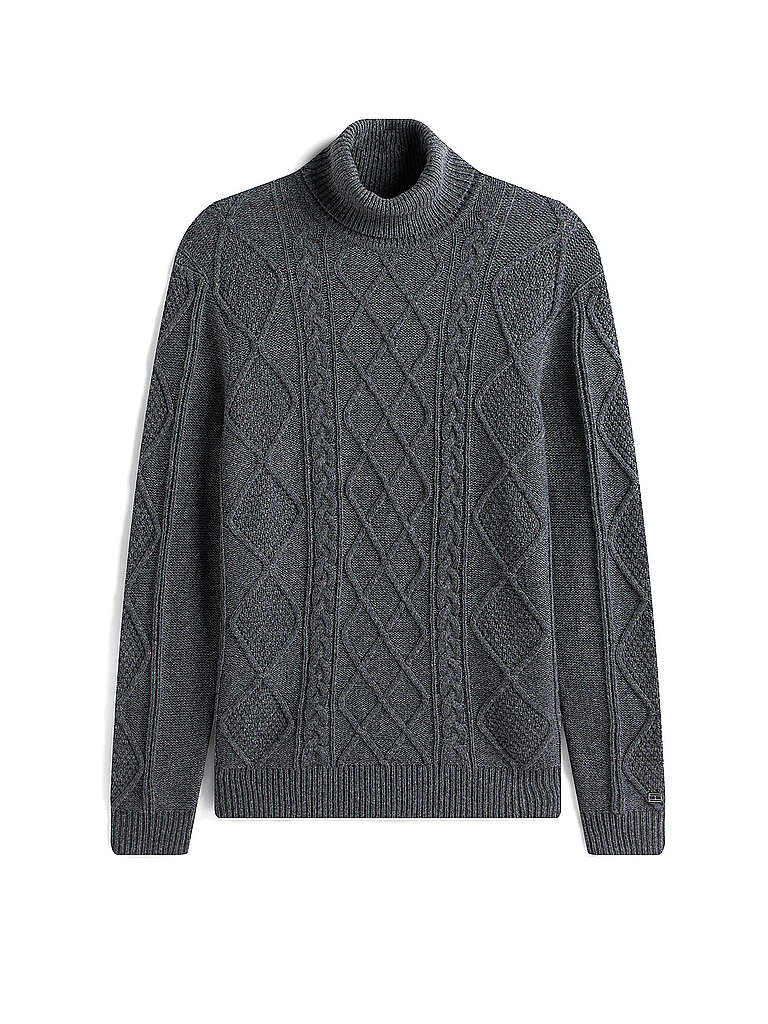 Rollkragenpullover grau XL herren
