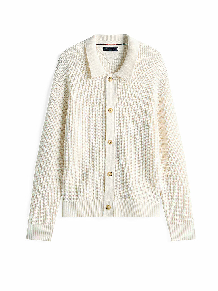 Strickjacke creme XXL herren