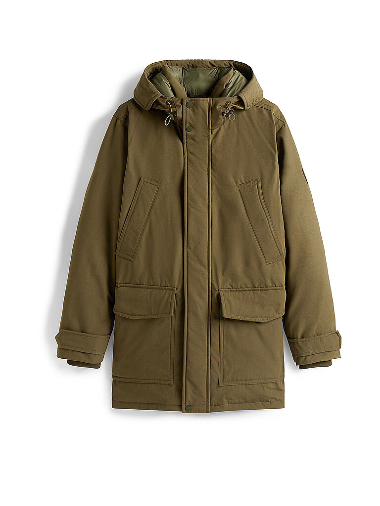 Parka olive L herren