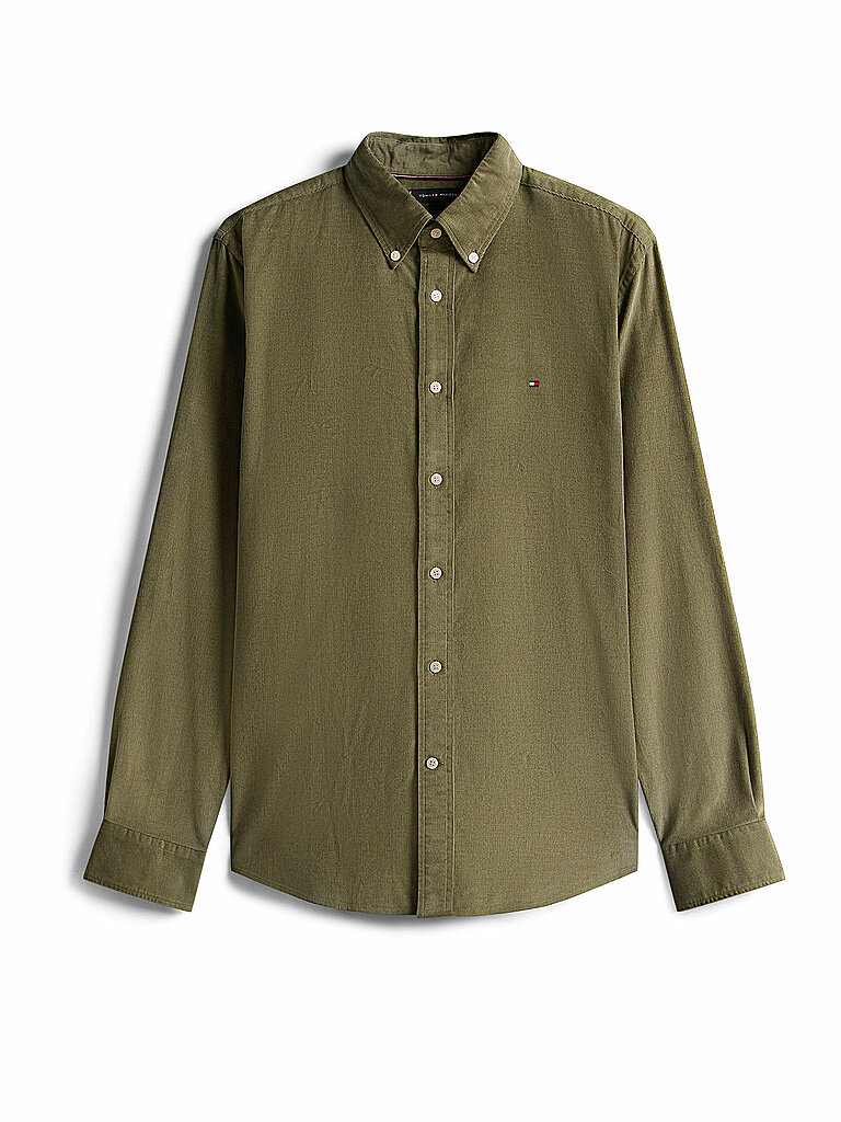 Hemd Regular Fit olive XXXL herren