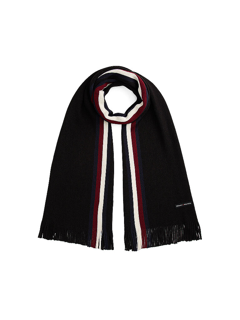 TOMMY HILFIGER Schal  schwarz