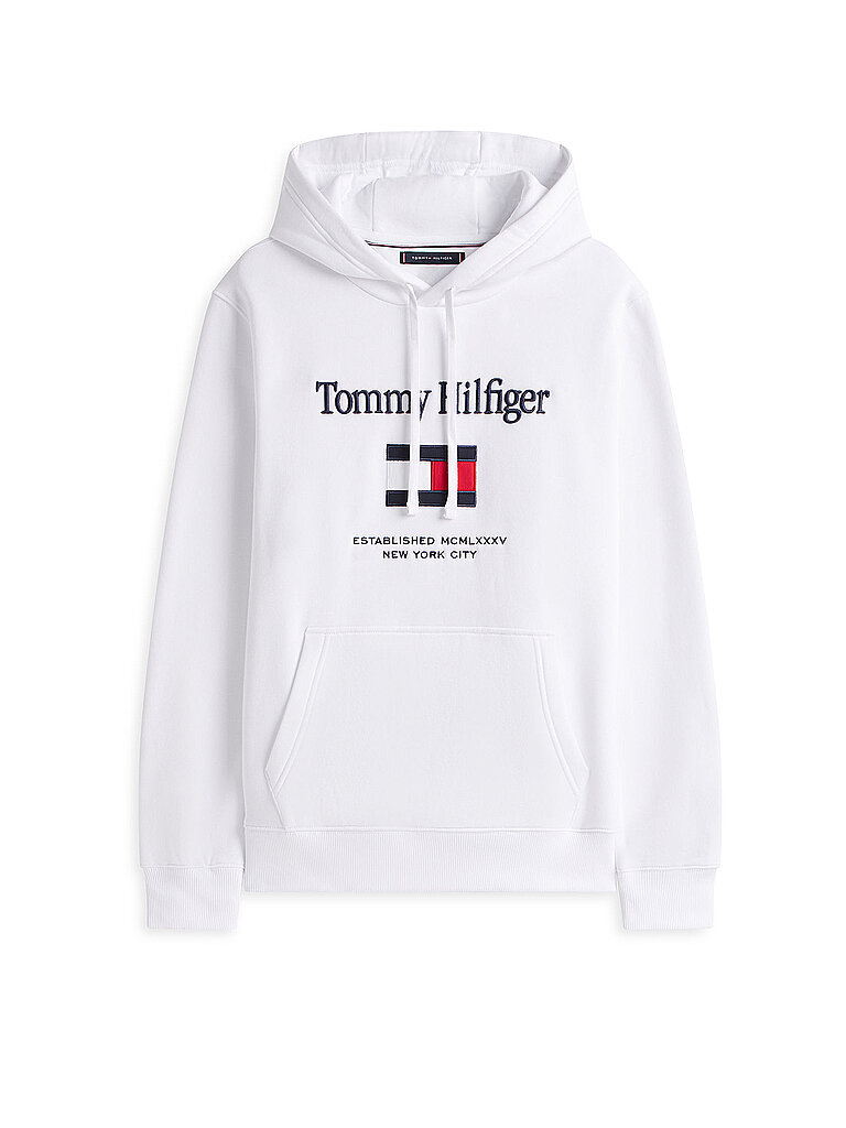 Kapuzensweater - Hoodie weiss L herren