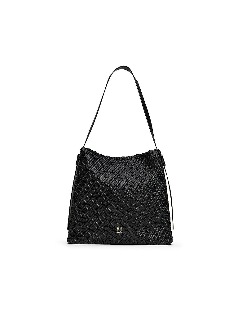 TOMMY HILFIGER Tasche - Hobo Bag TH BRAIDED  schwarz