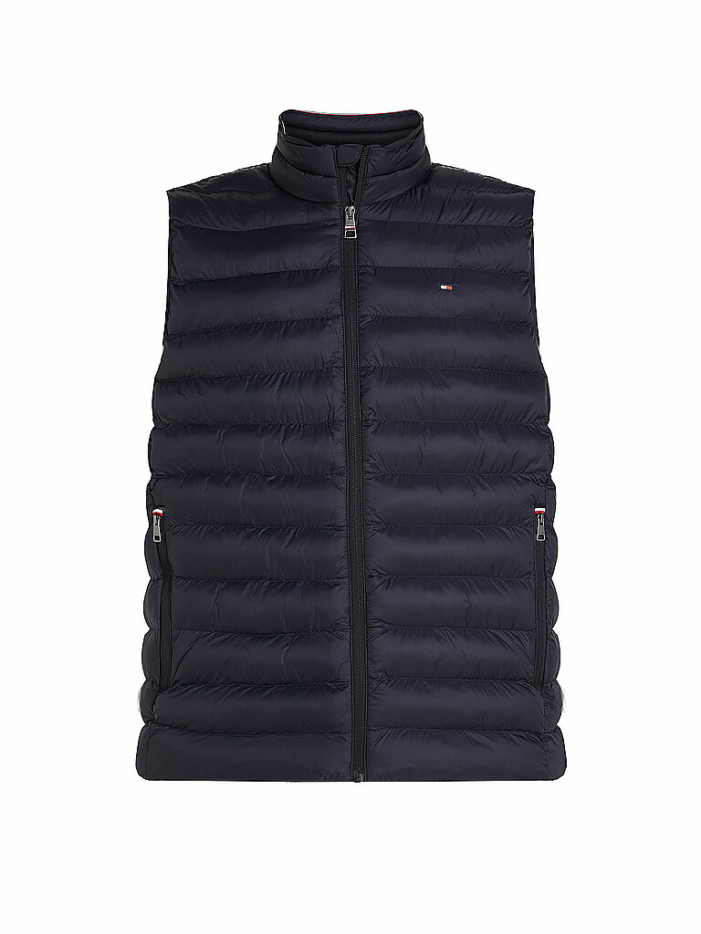 Steppgilet blau XXL herren