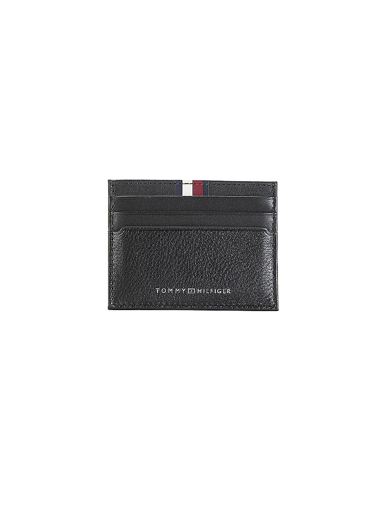 TOMMY HILFIGER Kartenetui TH PREM LEA schwarz