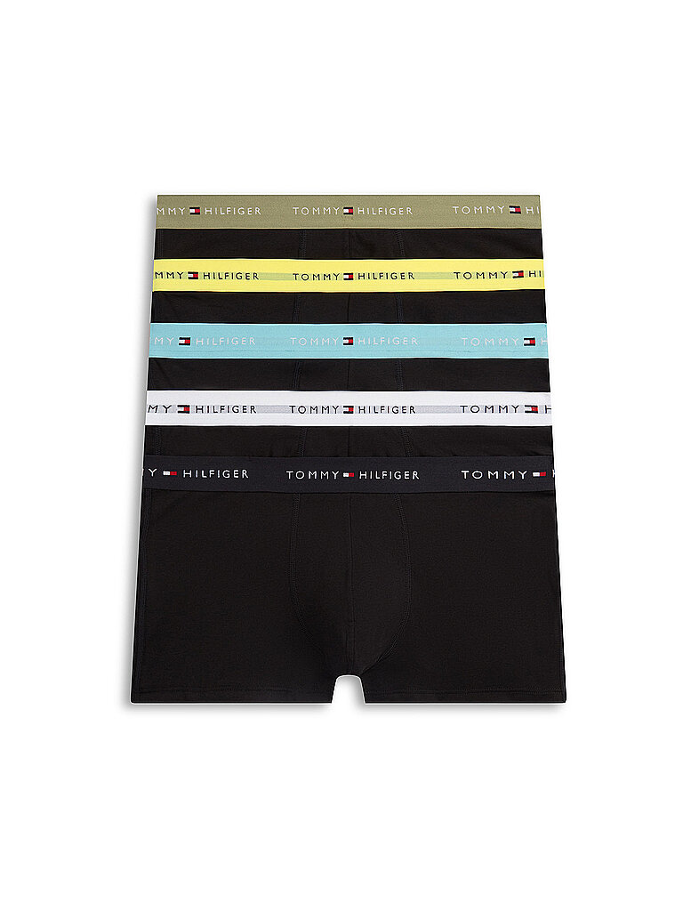 TOMMY HILFIGER Pants 5er Pkg. purple schwarz | S