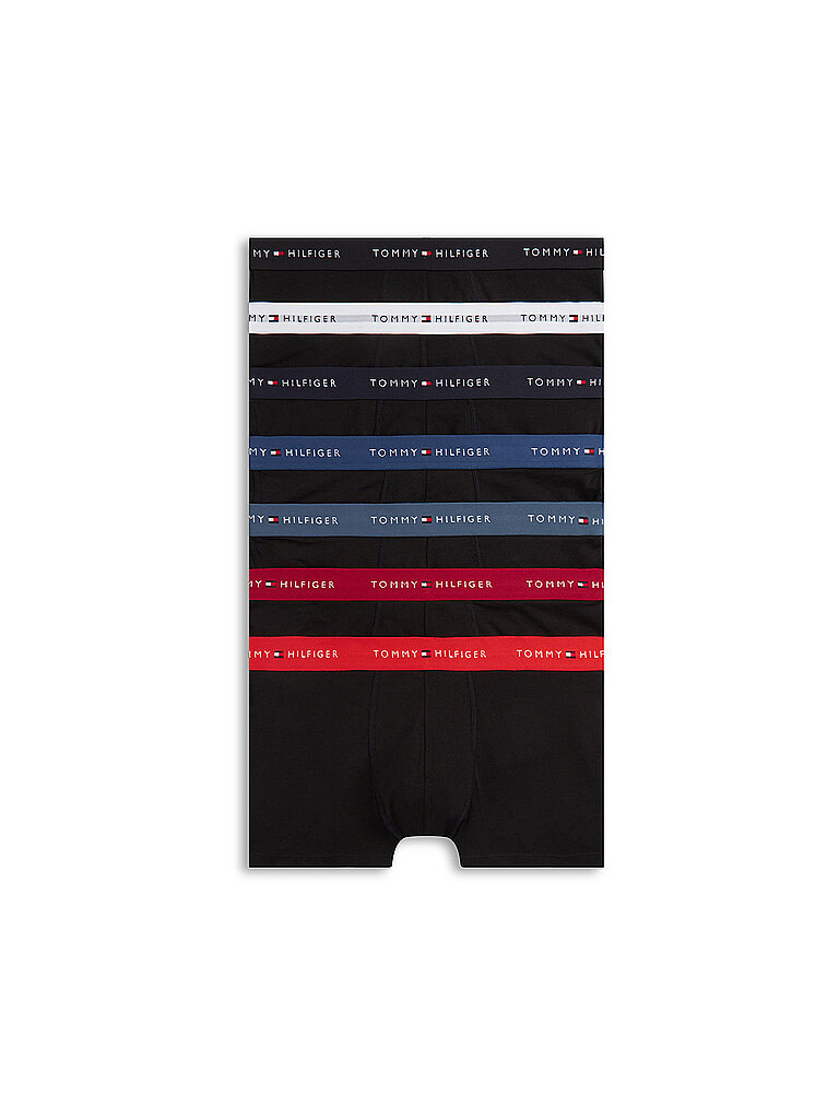 TOMMY HILFIGER Pants 7er Pkg. black schwarz | XL