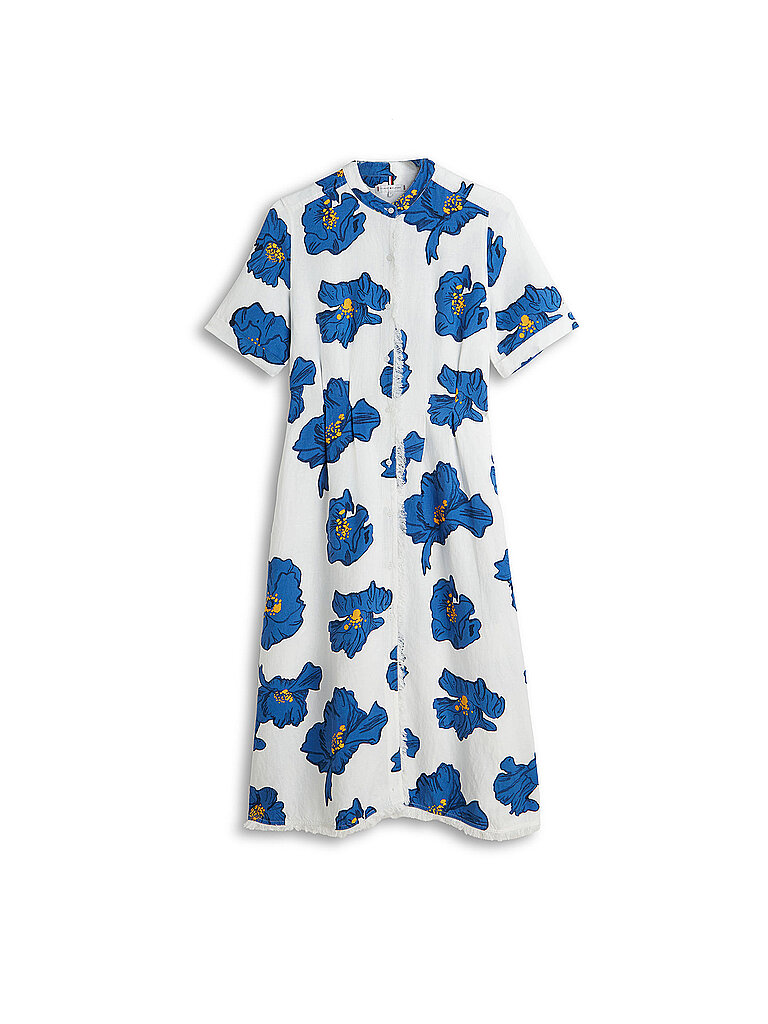 Midikleid weiss M damen