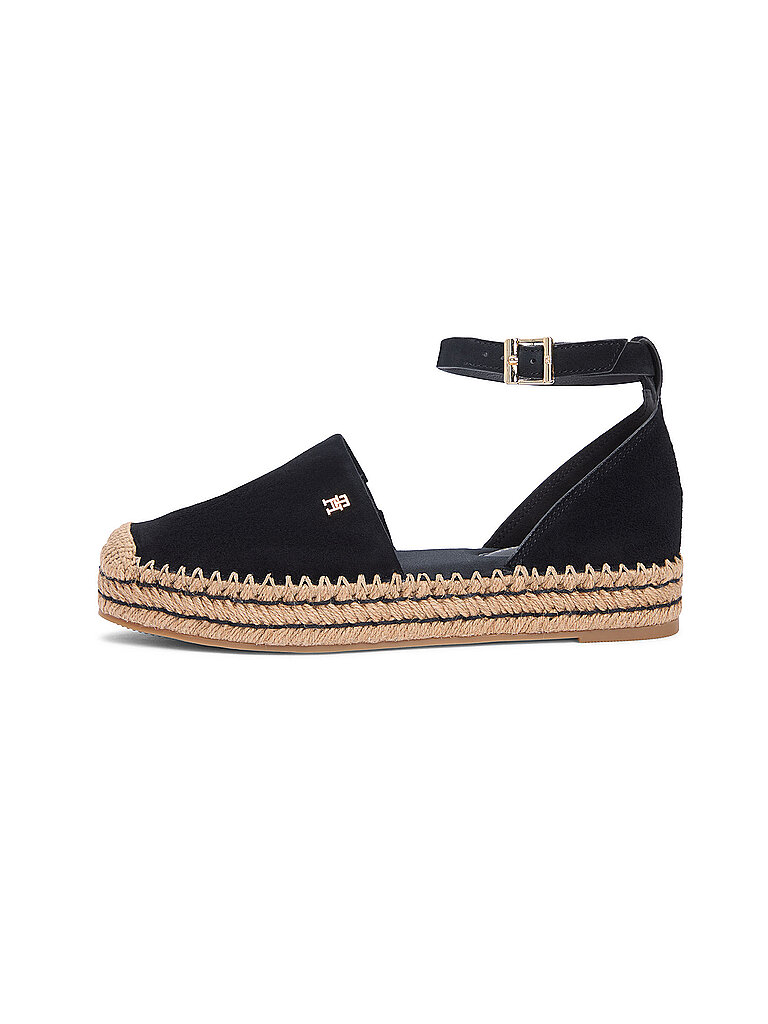 TOMMY HILFIGER Espadrilles TH PLATFORM schwarz | 36