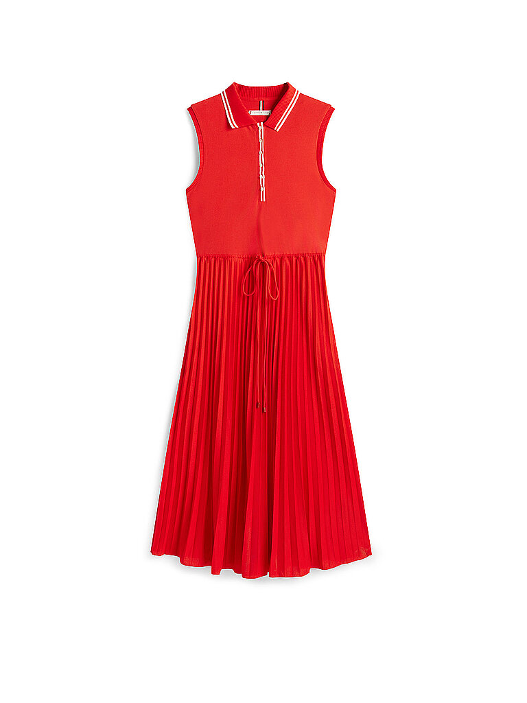 TOMMY HILFIGER Midikleid  rot | XL