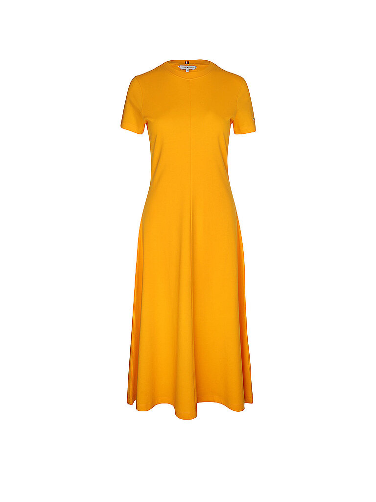 TOMMY HILFIGER Midikleid  orange | L