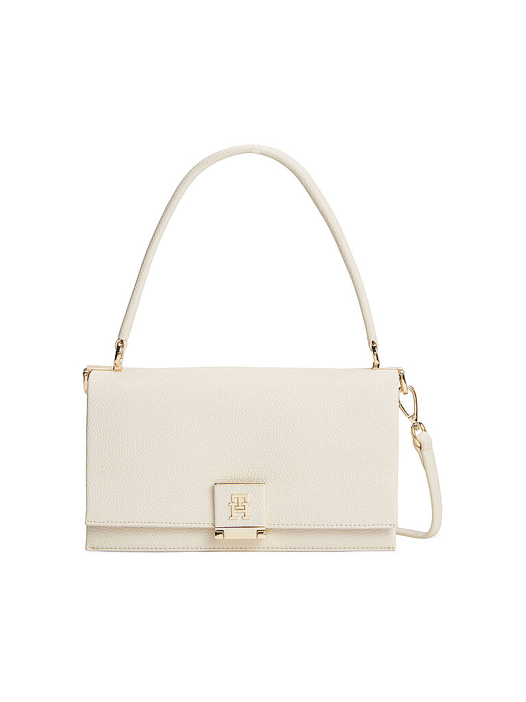TOMMY HILFIGER Tasche - Schultertasche TH HER Medium creme