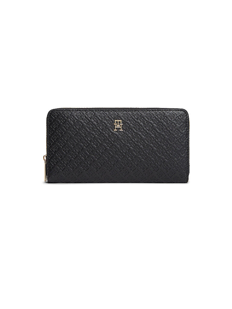 TOMMY HILFIGER Geldbörse TH ICON Large schwarz