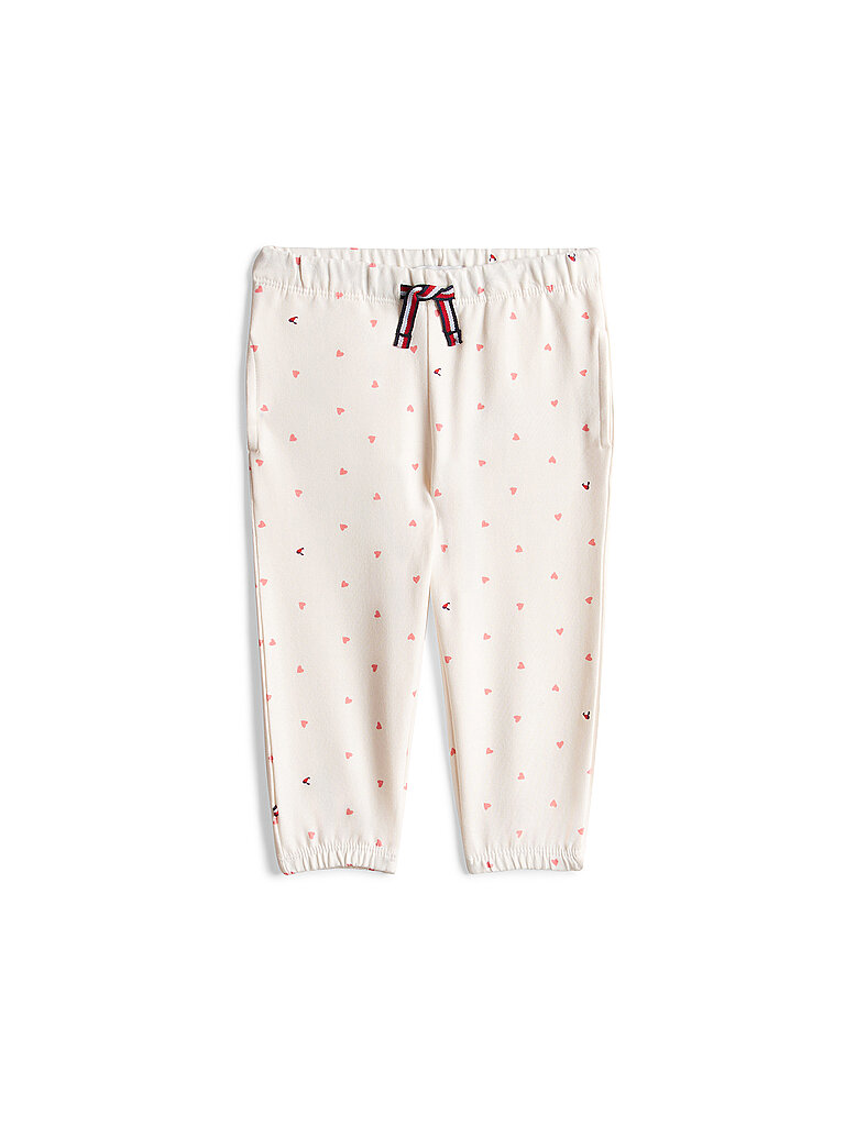 TOMMY HILFIGER Baby Jogginghose  weiss | 62