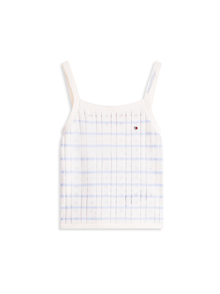 TOMMY HILFIGER Mädchen Top  weiss | 164