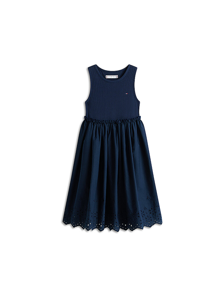 TOMMY HILFIGER Mädchen Kleid  dunkelblau | 164