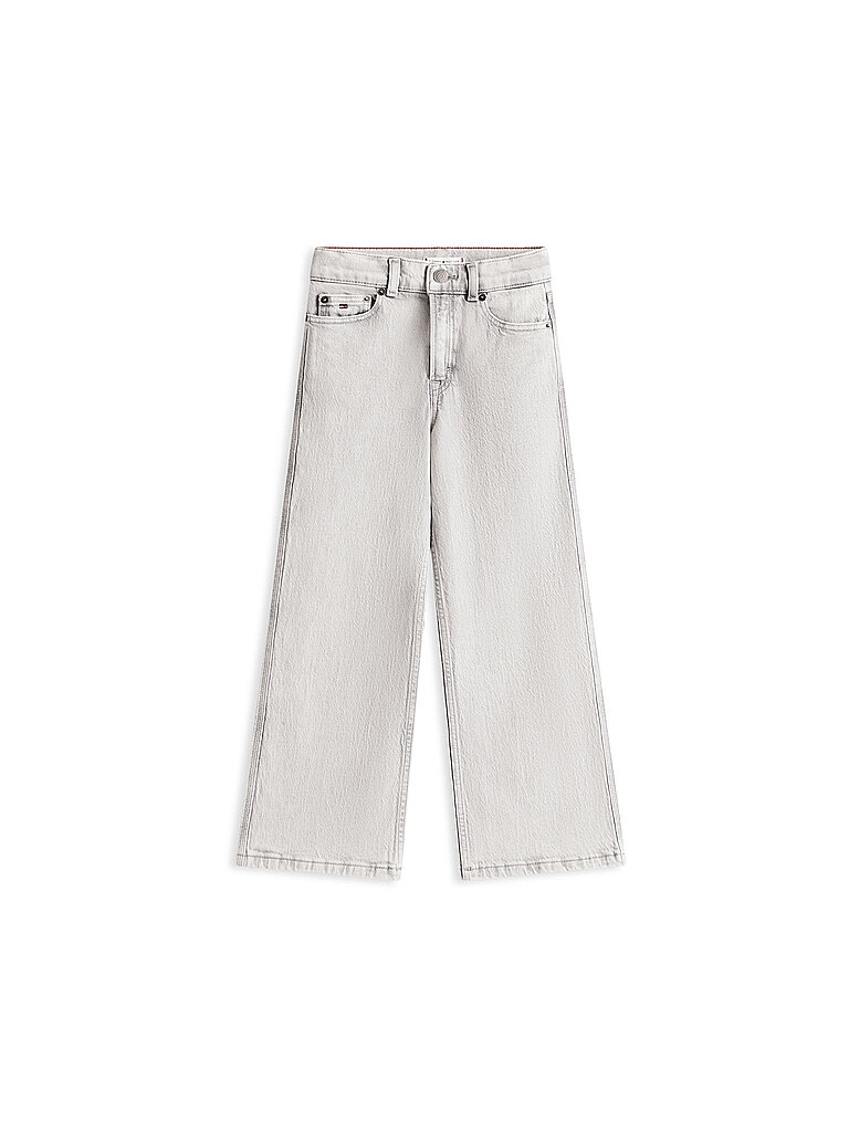 TOMMY HILFIGER Mädchen Jeans Wide Fit  hellgrau | 140