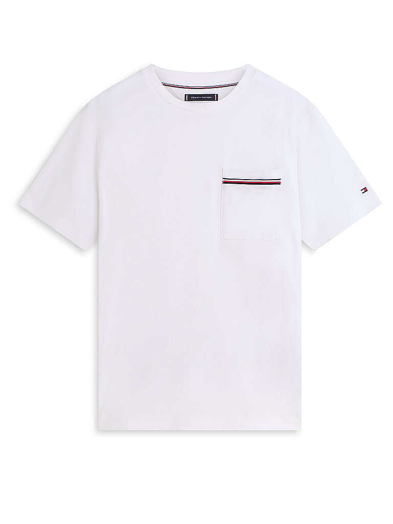 T-Shirt weiss L herren