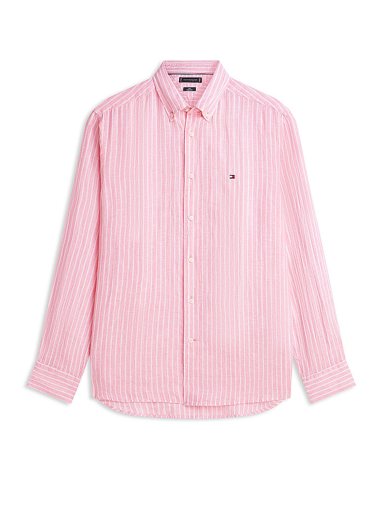 Leinenhemd rosa S herren