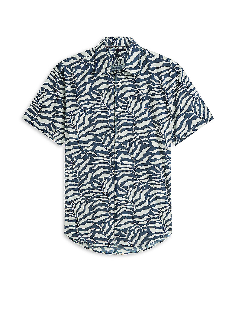 TOMMY HILFIGER Hemd schwarz | XXL