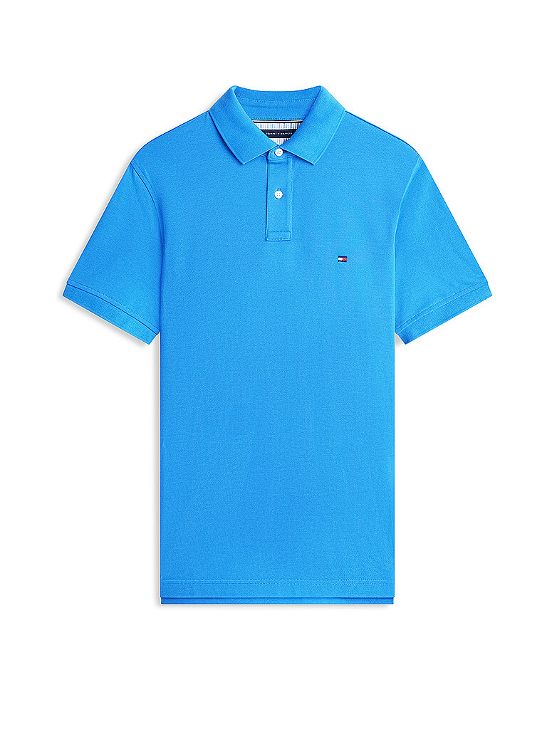 TOMMY HILFIGER Poloshirt Regular Fit blau | S