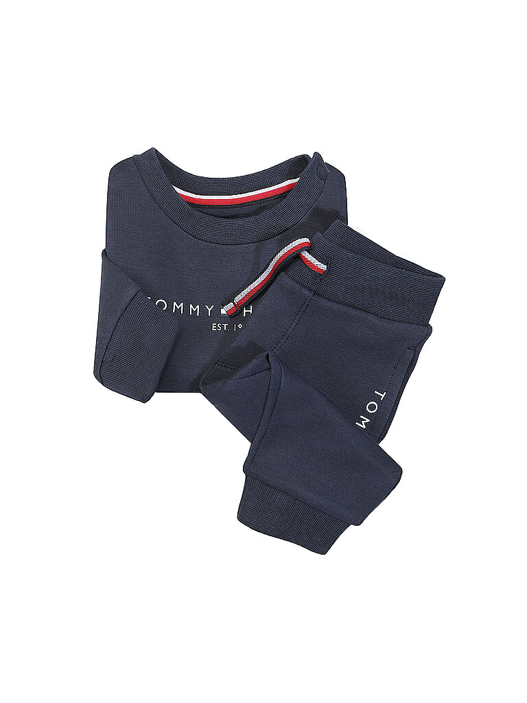 TOMMY HILFIGER Baby Jogginganzug dunkelblau | 56