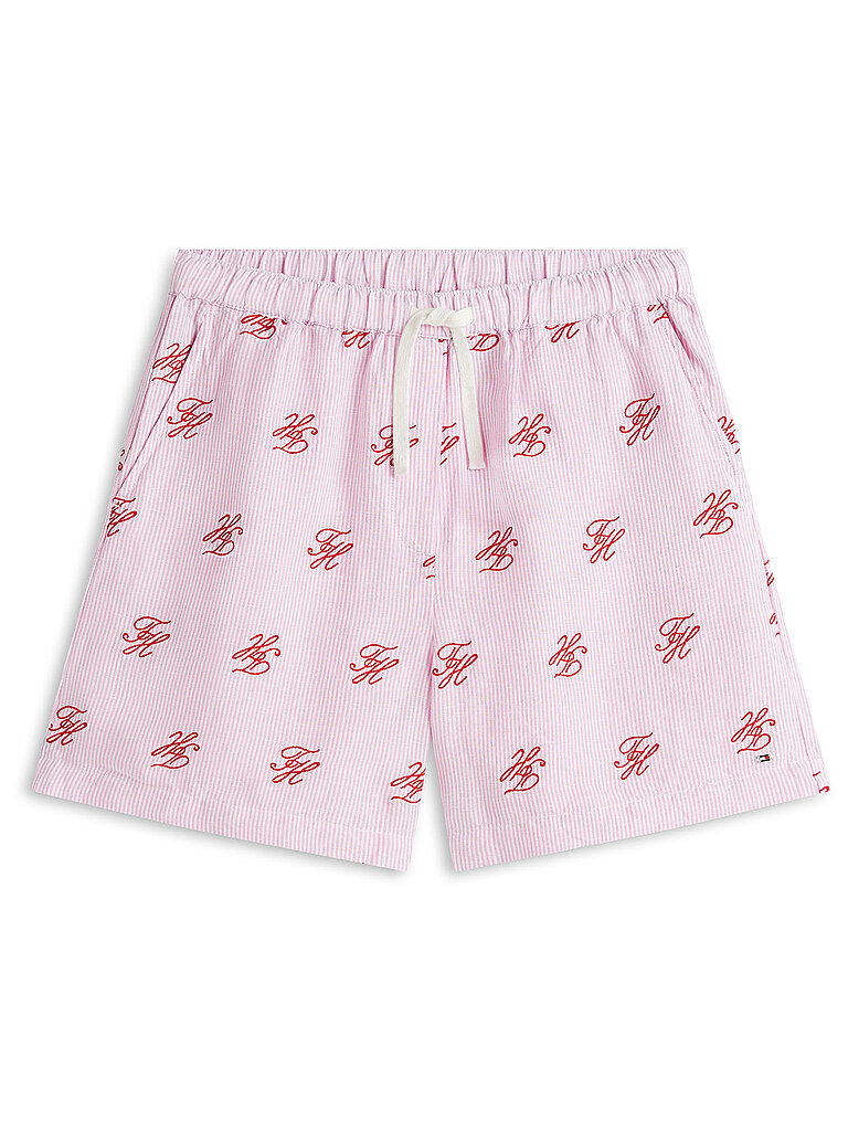 Shorts rosa L damen