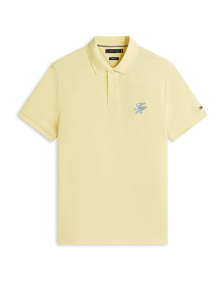 Poloshirt TH SCRIPT gelb L herren