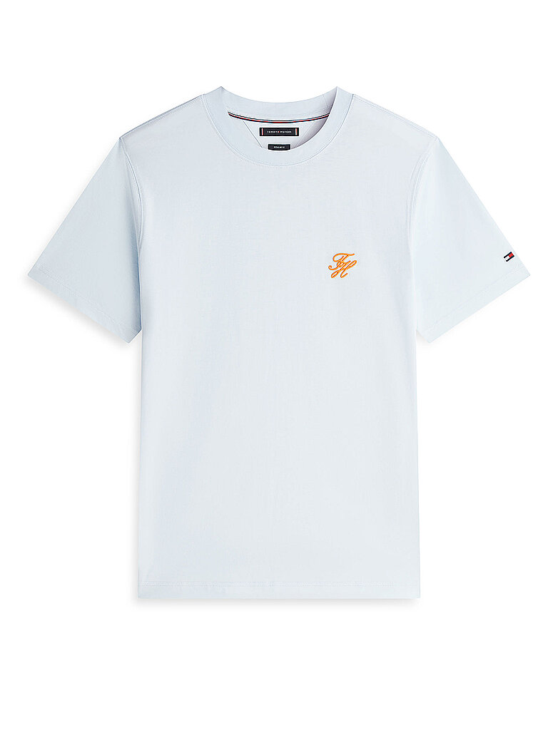 T-Shirt hellblau L herren