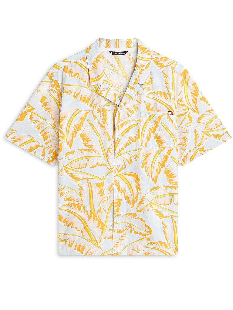 Hemd orange M herren