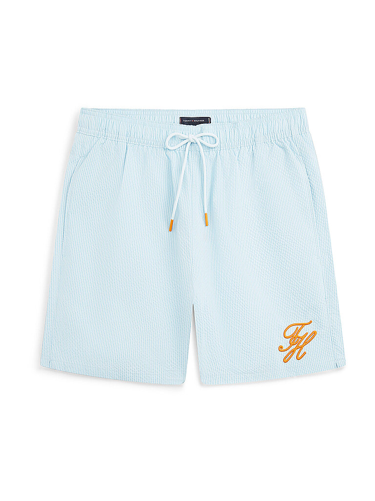 TOMMY HILFIGER Badeshorts  hellblau | S