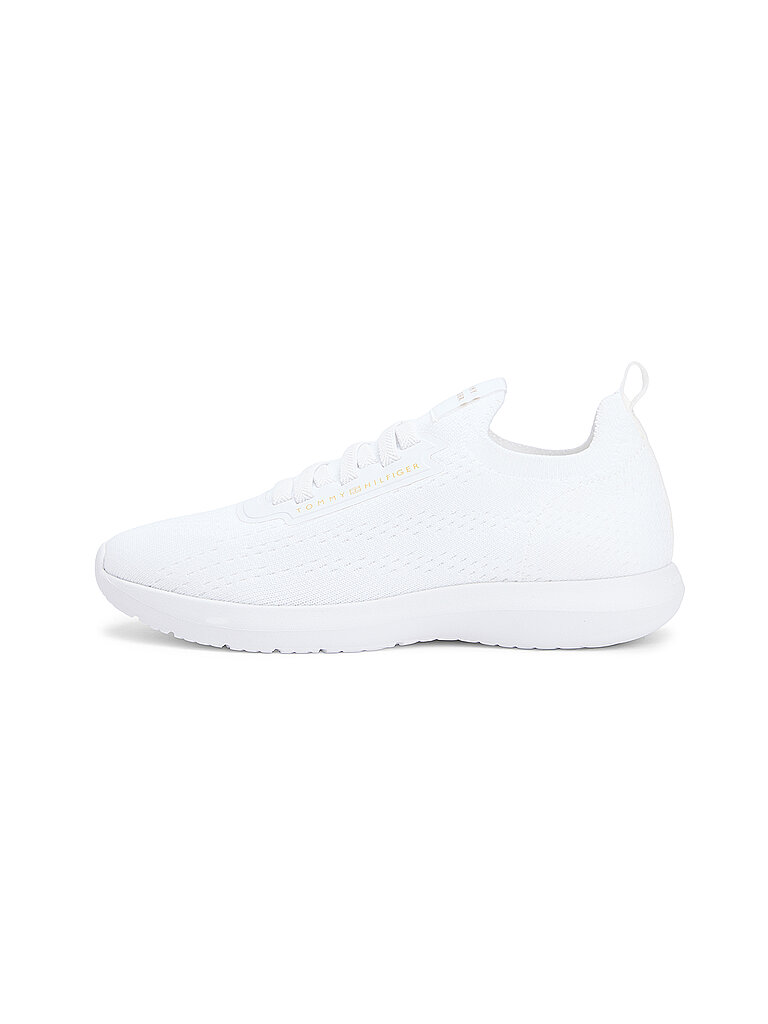 TOMMY HILFIGER Sneaker TH KNIT  weiss | 40