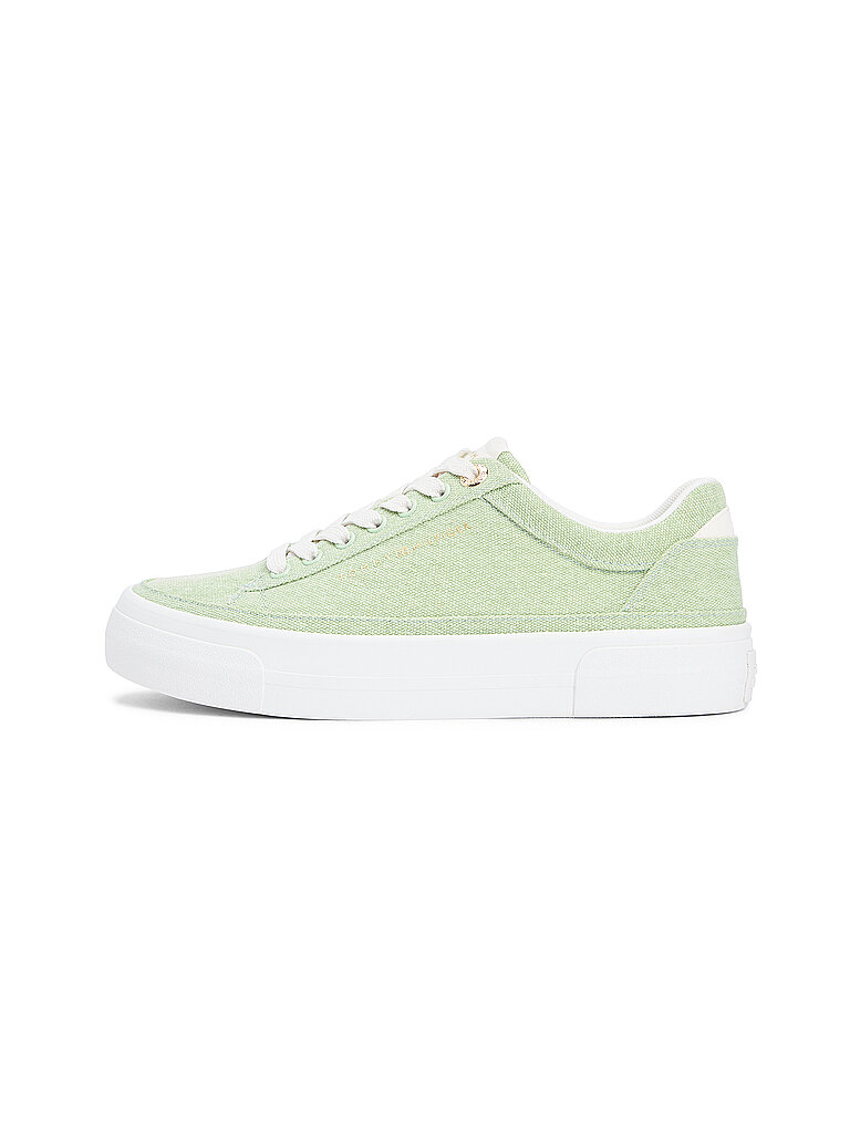 TOMMY HILFIGER Sneaker TH FOXING hellgrün | 36