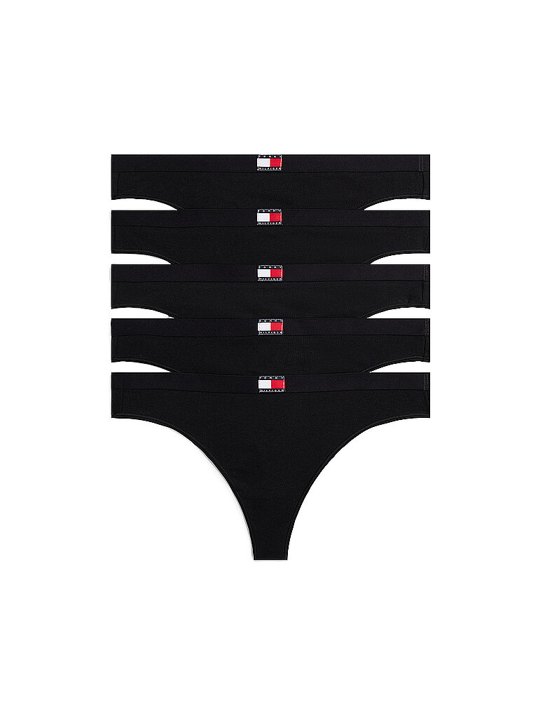 String 5er Pkg. black schwarz M damen
