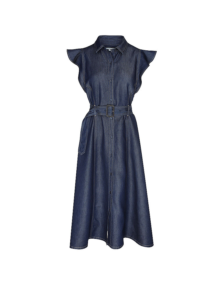 TOMMY HILFIGER Midikleid  dunkelblau | 34