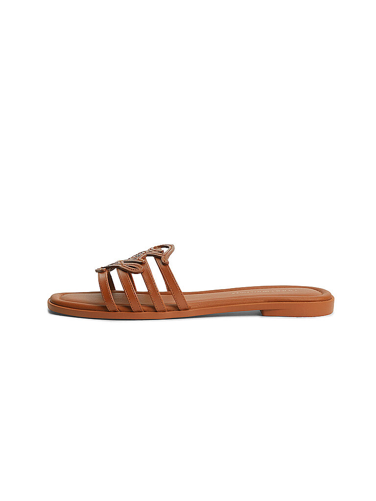 TOMMY HILFIGER Pantoletten TH SCRIPT gold | 37